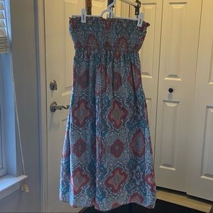 😀Hippie Boho Paisley Dress*